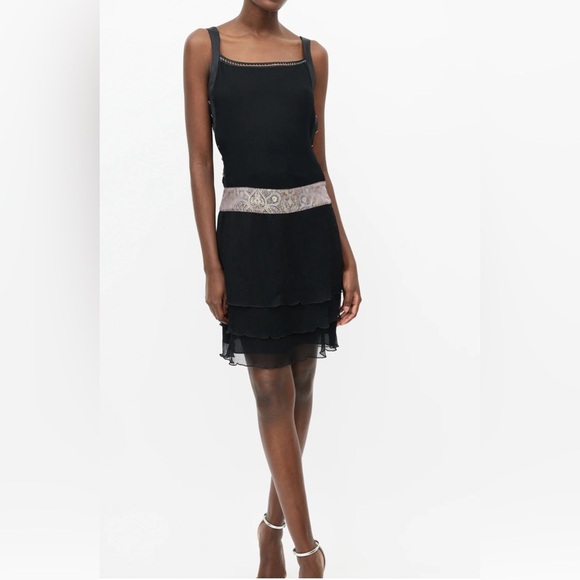 FENDI Silk NEW Y2K Dress Never Worn - Picture 3 of 17